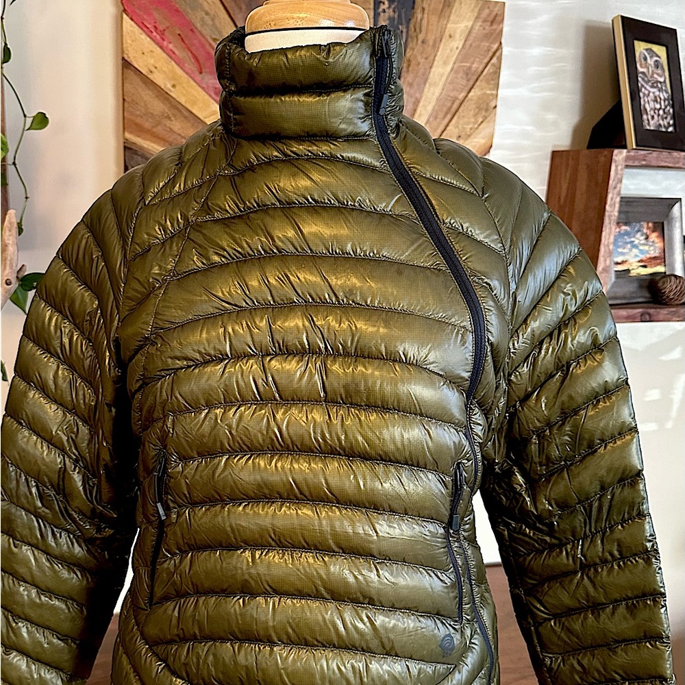 Mountain HardWear Asymmetric-Zip Down Jacket